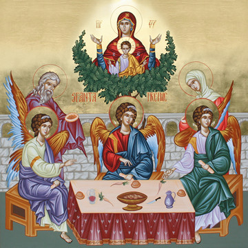 Святая Троица, 25х28 см, арт И18763