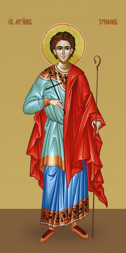 Трифон Апамейский, мученик, 25х52 см, арт И7419