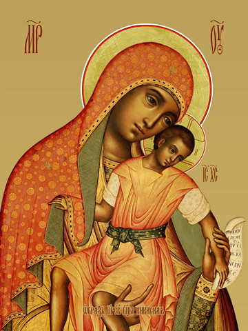 Киккская икона божьей матери, 50х75 см, арт И17510