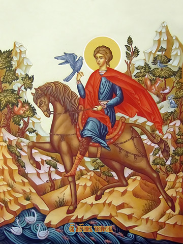 Трифон Апамейский, мученик, 15х20 см, арт И8491