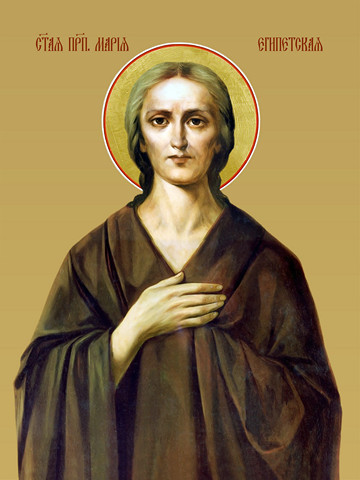 Мария Египетская, святая, 40х60 см, арт И16695
