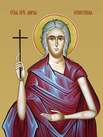 Мария Египетская, святая, 35х48 см, арт И15083
