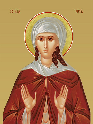 Таисия Египетская, святая блаженная, 25х28 см, арт И10297