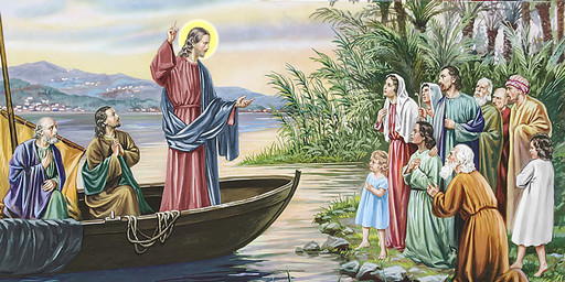 Проповедь, 25х52 см, арт И7049