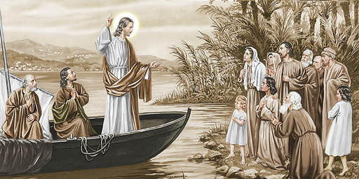 Проповедь, 25х52 см, арт И7050
