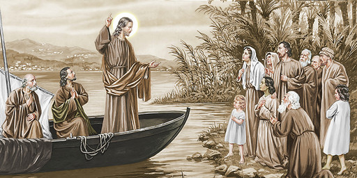Проповедь, 25х52 см, арт И7051
