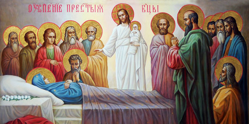 Успение Пресвятой Богородицы, 25х52 см, арт И7163
