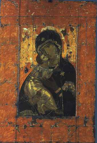Богоматерь Владимирская, 15x20 см, арт А1640