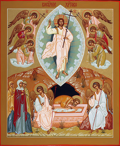 Воскресение Христово, 50x75 см, арт Ик30134