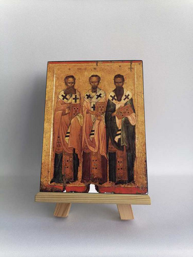 Вселенские учители. Византия. XIV в, 15x20 см, арт Б0230
