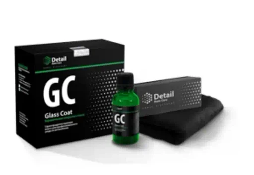 Защита стекла Detail GC (Glass Coat) керамическое покрытие набор 50 мл