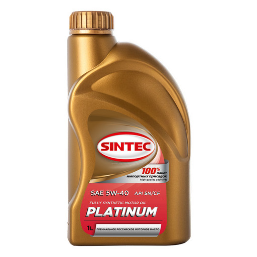 Масло моторное Sintec Platinum 5/40 API SN/CF ACEA A3/B4