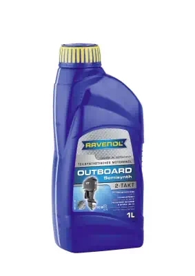 Масло Ravenol Outboardoel 2T Teilsynth полусинтетическое 1л