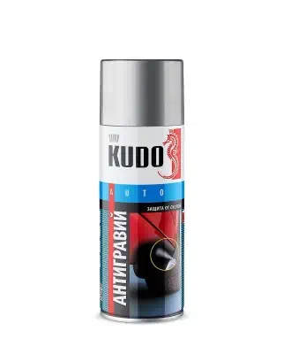 Антигравий Kudo черный аэрозоль 520 мл