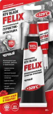 Герметик прокладка Felix черный 85 г