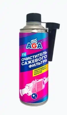 Очиститель сажевого фильтра AGA F4 335 мл Очиститель сажевого фильтра AGA F4 335 мл