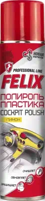 Полироль пластика Felix Лимон 400 мл.аэрозоль
