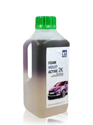 Автошампунь для б/мойки Holex Foam Violet Active 2К щелочная пена 1 л