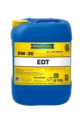 Масло Ravenol 5/30 EDT CI-4 Plus/CK-4/SN E6/E7/E9 синтетическое 10л