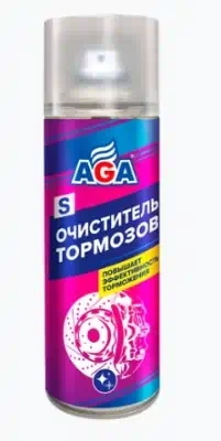 Очиститель тормозов AGA аэрозоль 520 мл Очиститель тормозов AGA аэрозоль 520 мл