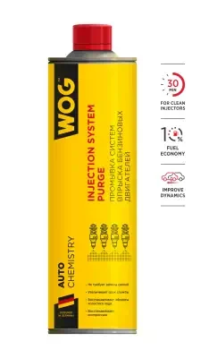 Промывка двигателя WOG инжекторной системы безразборным методом 800 мл