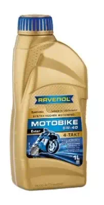 Масло моторное Ravenol 5W-40 Motobike 4-T Ester синтетическое 1л