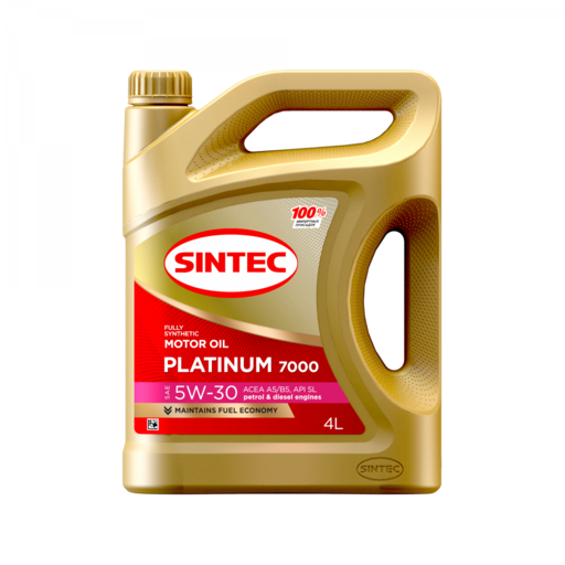 Масло моторное Sintec Platinum 7000 5/30 API SL ACEA A5/B5