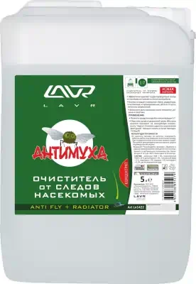 Очиститель кузова Lavr антимуха 5 л