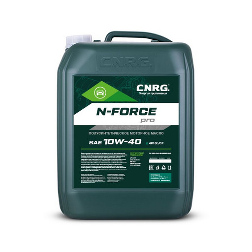 Масло моторное C.N.R.G. N-Force Pro 10/40 API SL/CF ACEA A3/B4