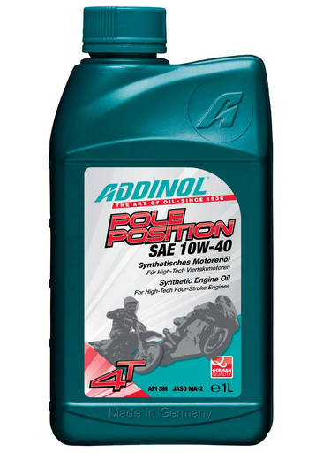 Масло моторное ADDINOL Pole Position 10/40 API SN