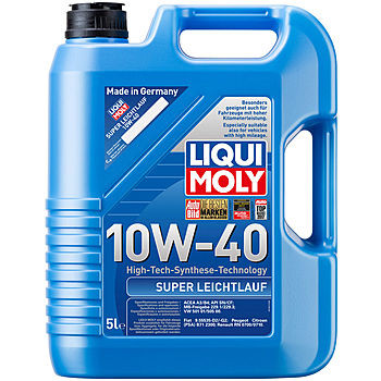 Масло моторное Liqui Moly Super LeichtLauf 10/40 API SN Масло моторное Liqui Moly Super LeichtLauf 10/40 API SN