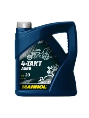 Масло Mannol мототехника 4T Takt Agro SAE 30 4л Масло Mannol мототехника 4T Takt Agro SAE 30 4л