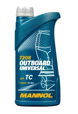 Масло Mannol мототехника Outboard Universal NMMA TC-W2 синтетическое 1л Масло Mannol мототехника Outboard Universal NMMA TC-W2 синтетическое 1л