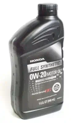 Масло моторное Honda 0W-20 Full Synthetiic SN синтетическое 0.946л