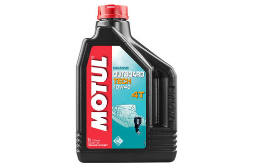 Масло моторное Motul 4T Outboard Tech 10/40 API SL