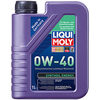 Масло моторное Liqui Moly Synthoil Energy 0/40 API SM Масло моторное Liqui Moly Synthoil Energy 0/40 API SM