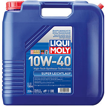 Масло моторное Liqui Moly Super LeichtLauf 10/40 API SN Масло моторное Liqui Moly Super LeichtLauf 10/40 API SN