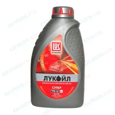 Масло моторное Лукойл супер 15W-40 SG/CD минеральное 1л
