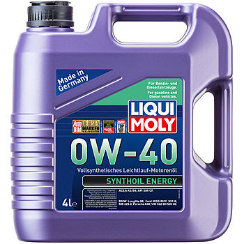 Масло моторное Liqui Moly Synthoil Energy 0/40 API SM Масло моторное Liqui Moly Synthoil Energy 0/40 API SM