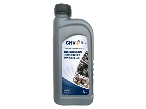 Масло трансмиссионное GNV Transmission Power Shift 75/90 API GL-4/GL-5/MT-1