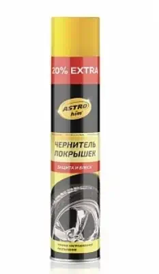 Чернитель шин Астрохим на основе силикона аэрозоль 1 л