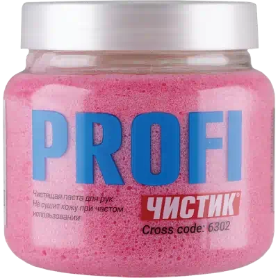 Очиститель рук Чистик профи паста розовый 470 мл