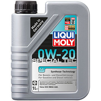 Масло моторное Liqui Moly Special Tec V 0/20 ACEA C5 Масло моторное Liqui Moly Special Tec V 0/20 ACEA C5