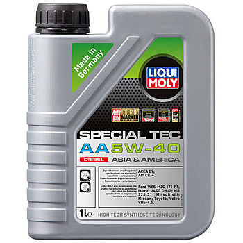 Масло моторное Liqui Moly Special Tec AA Diesel 5/40 API CK-4 Масло моторное Liqui Moly Special Tec AA Diesel 5/40 API CK-4