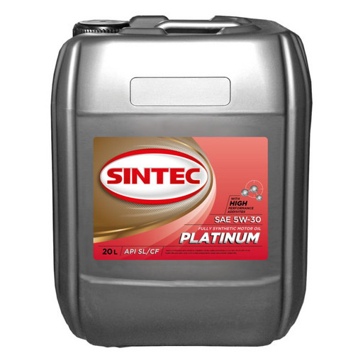 Масло моторное Sintec Platinum 5/30 API SL/CF ACEA A3/B4