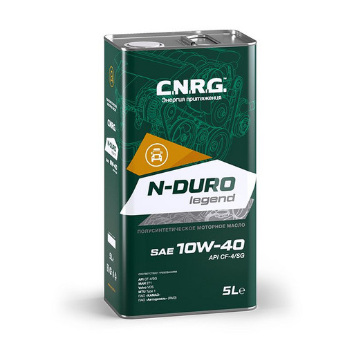 Масло моторное C.N.R.G. N-Duro Legend 10/40 API CF-4/SG