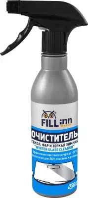 Очиститель стекол зимний FILL Inn спрей 400 мл Очиститель стекол зимний FILL Inn спрей 400 мл