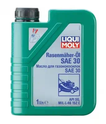 Масло LiquiMoly для газонокосилок 4-Takt-Rasenmaher-Oil 30 1л Масло LiquiMoly для газонокосилок 4-Takt-Rasenmaher-Oil 30 1л