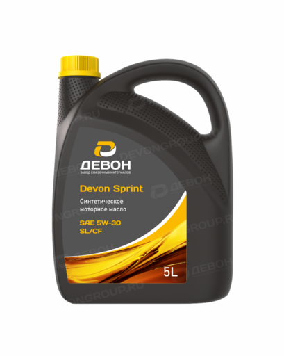 Масло моторное Devon Sprint 5/30 API SL/CF