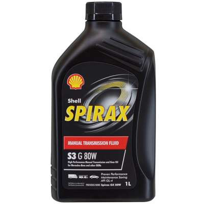 Масло трансмиссионное Shell Spirax S3 G 80W API GL-4